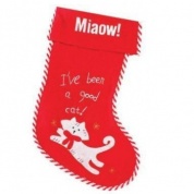 Good Cat Christmas Stocking for Cats